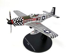 north american p-51 mustang 1/72 scale diecast model