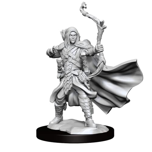 D&D Frameworks: Elf Ranger Male - Unpainted and Unassembled