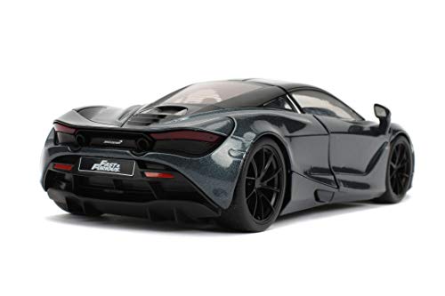 Jada Fast & Furious Hobbs & Shaw: SHAWS MCLAREN 720S 1:24 Scale DIE-CAST Replica CAR,Black