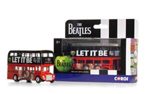corgi the beatles let it be london double decker bus 1:64 diecast display model cc82341