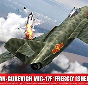 Airfix Mikoyan-Gurevich MiG-17F Fresco 1:72 Military Aviation Plastic Model Kit A03091