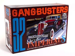 mpc 1932 chrysler imperial “gangbusters” 1:25 scale model kit