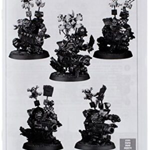 Games Workshop 99120103033" Warhammer 40,000" Ork Flash Gitz Action Figure, Black