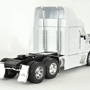 New Ray Toys New 1:32 NEWRAY Truck & Trailer Collection - Peterbilt 387 Trailer SEMI Plain White Diecast Model