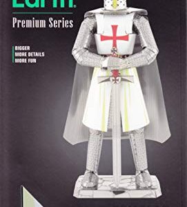 Fascinations Metal Earth Premium Series Templar Knight 3D Metal Model Kit