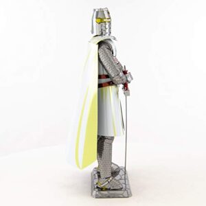 Fascinations Metal Earth Premium Series Templar Knight 3D Metal Model Kit