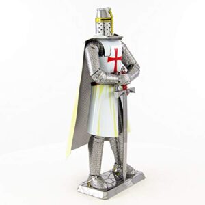 Fascinations Metal Earth Premium Series Templar Knight 3D Metal Model Kit