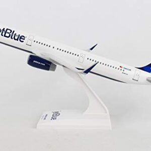 Daron SkyMarks SKR778 JetBlue Airlines Airbus A321 1:150 Scale New Livery Prism Tail Display Model , White