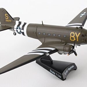 Daron Worldwide Trading Postage Stamp C-47 DC-3 "Stoy Hora" USAAF Vehicle (1/144 Scale)