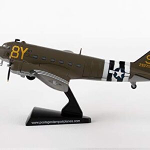 Daron Worldwide Trading Postage Stamp C-47 DC-3 "Stoy Hora" USAAF Vehicle (1/144 Scale)