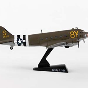 Daron Worldwide Trading Postage Stamp C-47 DC-3 "Stoy Hora" USAAF Vehicle (1/144 Scale)