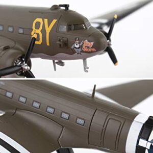 Daron Worldwide Trading Postage Stamp C-47 DC-3 "Stoy Hora" USAAF Vehicle (1/144 Scale)