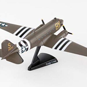 Daron Worldwide Trading Postage Stamp C-47 DC-3 "Stoy Hora" USAAF Vehicle (1/144 Scale)