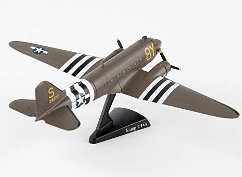 Daron Worldwide Trading Postage Stamp C-47 DC-3 "Stoy Hora" USAAF Vehicle (1/144 Scale)