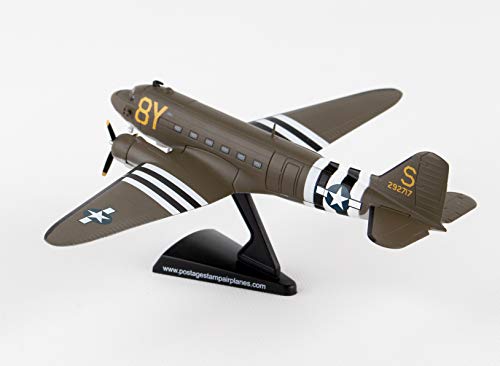 Daron Worldwide Trading Postage Stamp C-47 DC-3 "Stoy Hora" USAAF Vehicle (1/144 Scale)