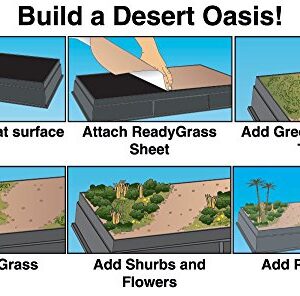 Woodland Scenics SP4112 Scene-A-Rama Desert Oasis Diorama Kit, Multicolor