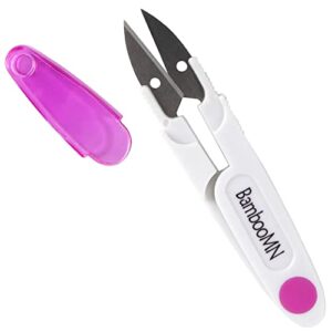 professional thread snips – multi-purpose travel scissor – purple – 1 pair