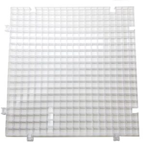 Creator's Waffle Grid 4-Pack - As Seen On HGTV/DIY Cool Tools Network - 100% USA - Solid Bottom Modular Surface - Glass Cutting, Small Parts, Liquid Containment, Grow Room, Etc. - Home, Office, Shop