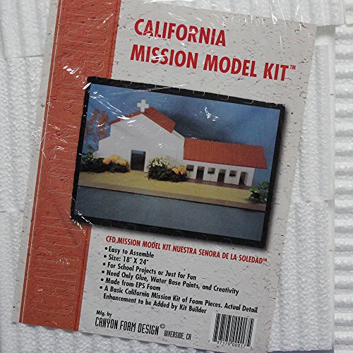 California Mission Model Kit Nuestra Senora De La Soledad