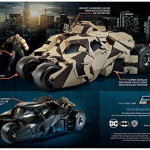 Moebius 967 The Dark Knight Trilogy Armored Tumbler with Bane 1:25 Scale Plastic Model Kit - Requires Assembly