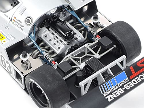 TAMIYA 24359-000 24359 1:24 Sauber-Mercedes C9 1989-faithful Replica, Building, Plastic, Crafts, Hobby, Model kit, Assembly, unpainted, Unvarnished