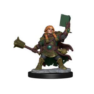 D&D Frameworks: Dwarf Cleric Female - Unpainted and Unassembled