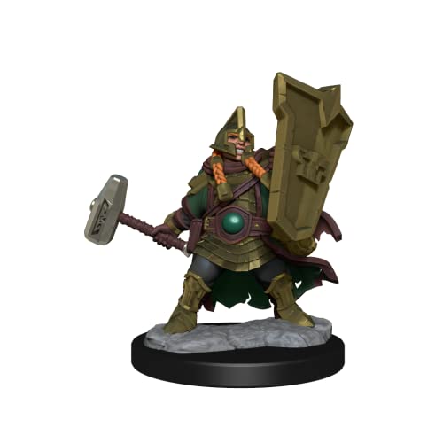 D&D Frameworks: Dwarf Cleric Female - Unpainted and Unassembled