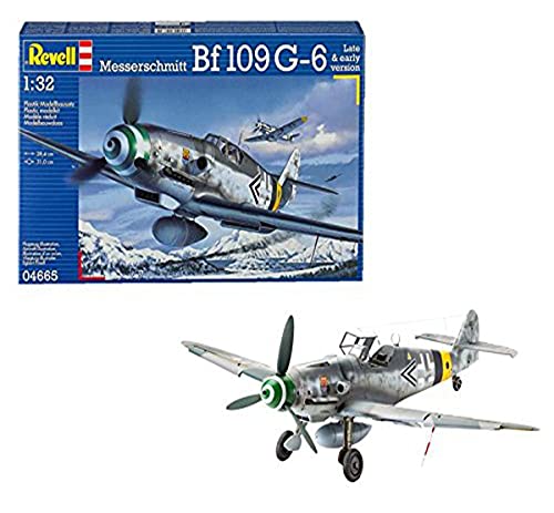 Revell 04665 Messerschmitt Bf109 G-6 Plastic Model Kit