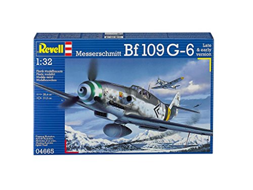 Revell 04665 Messerschmitt Bf109 G-6 Plastic Model Kit