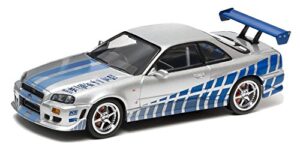 1/43 fast & furious 1999 nissan skyline gt-r silv by greenlight