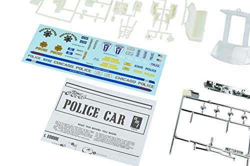 AMT / VRC Hobbies 1970 Ford Galaxie Police Car 1:25 Plastic Model Car Kit 788