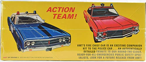 AMT / VRC Hobbies 1970 Ford Galaxie Police Car 1:25 Plastic Model Car Kit 788