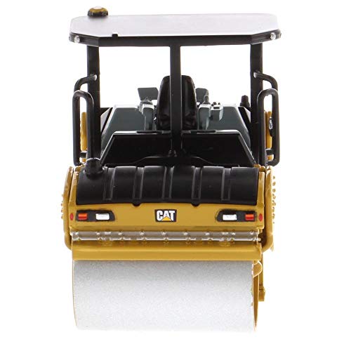 1:64 Scale Caterpillar CB-13 Tandem Vibratory Roller with ROPS - Construction Metal Series by Diecast Masters - 85630- Authentic Cat Trade Dress and Paint - Made of Diecast Metal with Plastic Parts