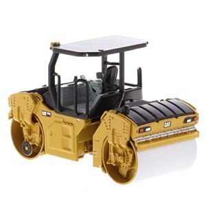 1:64 Scale Caterpillar CB-13 Tandem Vibratory Roller with ROPS - Construction Metal Series by Diecast Masters - 85630- Authentic Cat Trade Dress and Paint - Made of Diecast Metal with Plastic Parts