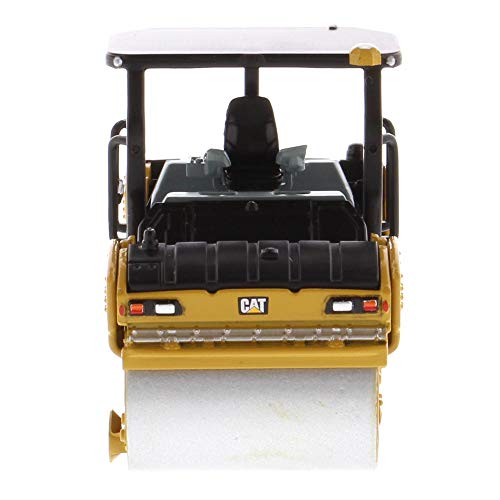 1:64 Scale Caterpillar CB-13 Tandem Vibratory Roller with ROPS - Construction Metal Series by Diecast Masters - 85630- Authentic Cat Trade Dress and Paint - Made of Diecast Metal with Plastic Parts