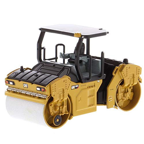 1:64 Scale Caterpillar CB-13 Tandem Vibratory Roller with ROPS - Construction Metal Series by Diecast Masters - 85630- Authentic Cat Trade Dress and Paint - Made of Diecast Metal with Plastic Parts