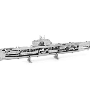 Metal Earth German U-Boat Type XXI 3D Metal Model Kit Fascinations