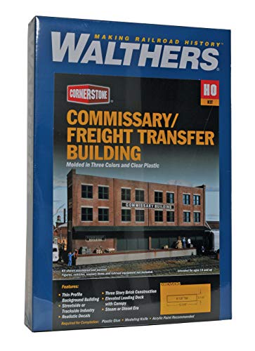 Walthers Cornerstone Series Kit HO Scale Commissary/Freight Transfer