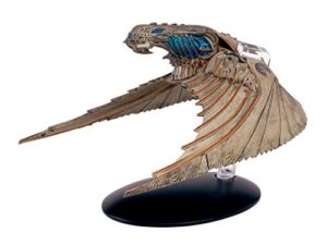 eaglemoss star trek discovery klingon bird of prey vehicle with collector magazine #4, multicolor 641945985276