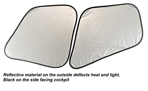 OSEI Cockpit sunshades (Set of 4 Shades) … (Boeing 737-800 (Left Seat))