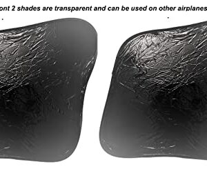 OSEI Cockpit sunshades (Set of 4 Shades) … (Boeing 737-800 (Left Seat))