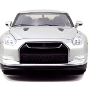 Fast & Furious '09 Nissan R35 Vehicle 1:24 Diecast By Jada Toys, Silver