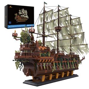 jmbricklayer pirate ship model building blocks kits – mysterious moc model ship set, creative sailboat building sets, ideal gifts for teens age 14+ adults who like challenging blocks (3653 pieces)