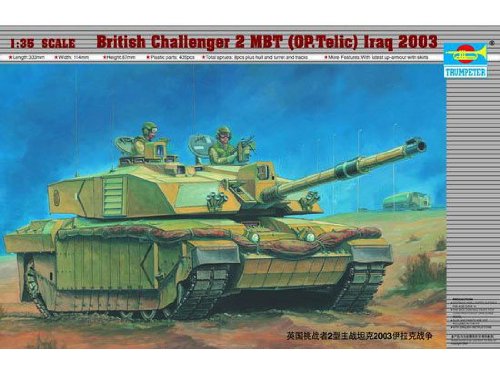 Trumpeter Operation Telic Basra Iraqi 2003 British Challenger II Main Battle Tank (1:35 Scale)