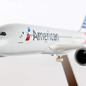 Daron Skymarks American Airlines 787-8 1/200 Scale W/ Wood Stand SKR5088