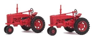 walthers red tractors – 2 pack