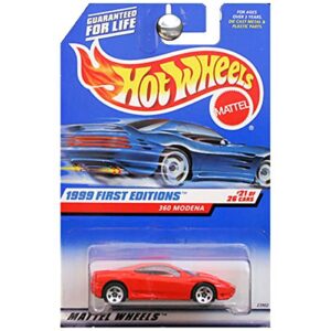 hot wheels 360 modena 1999 first editions ferrari 360 modena 1:64 scale collectible die cast car model #1113