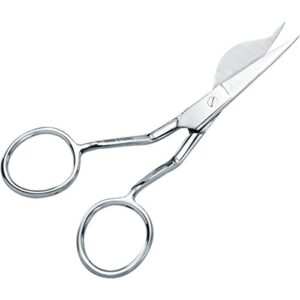 havel’s double-pointed duckbill applique scissors 6″-left handed
