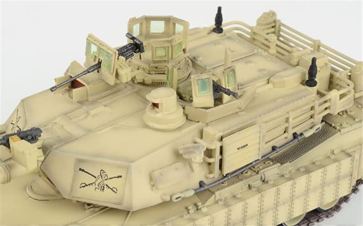 Panzerkampf M1A2 Abrams TUSK US Army 4th Armored Div 1/72 DIECAST Tank Pre-Built Model