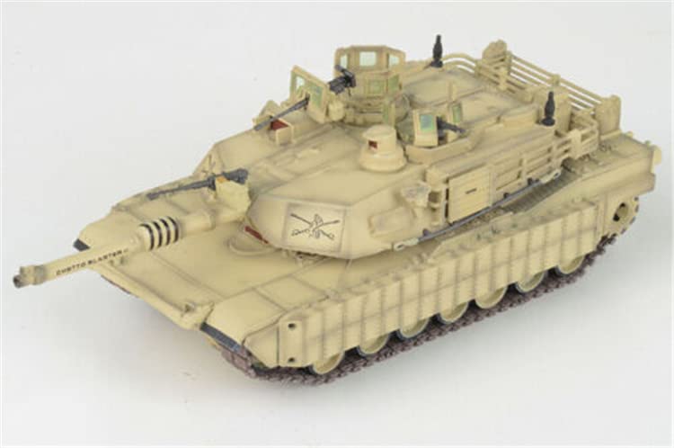 Panzerkampf M1A2 Abrams TUSK US Army 4th Armored Div 1/72 DIECAST Tank Pre-Built Model